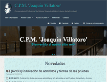 Tablet Screenshot of cpmjerez.es